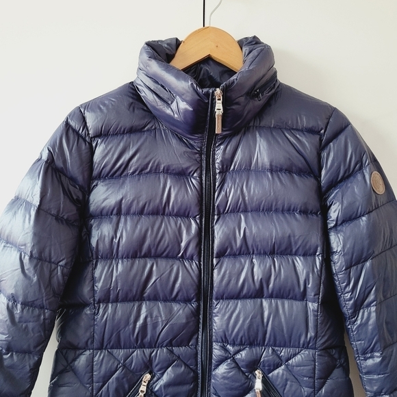 Lauren Ralph Lauren Blue Down Jacket - Picture 3 of 16